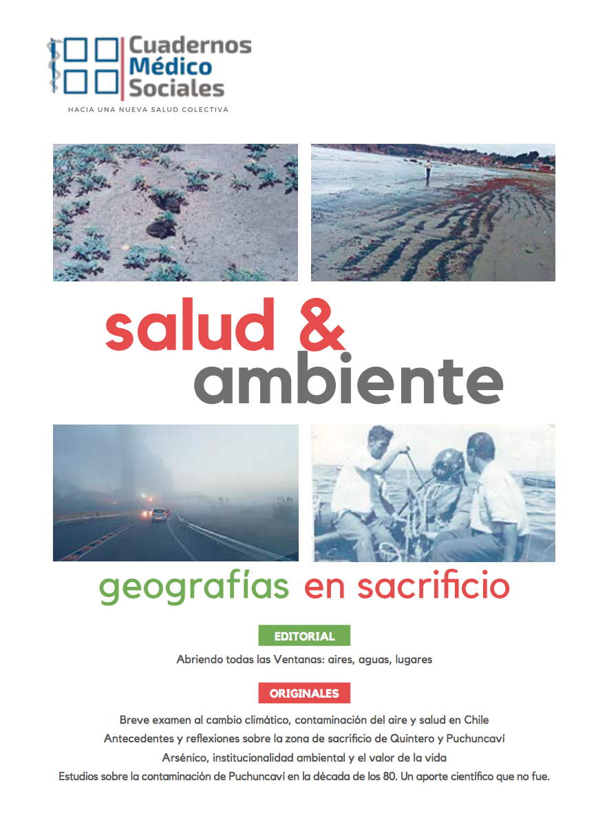 Antecedentes y reflexiones sobre la zona de sacrificio de Quintero y  Puchuncaví | Cuadernos Médico Sociales