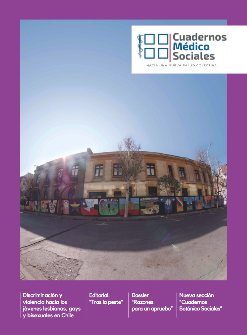 					Ver Vol. 60 Núm. 3 (2020): Cuadernos Médico-Sociales
				